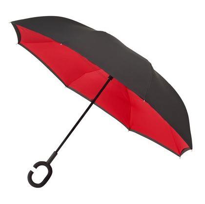 Obrazek z Odwrócony parasol - czerwony