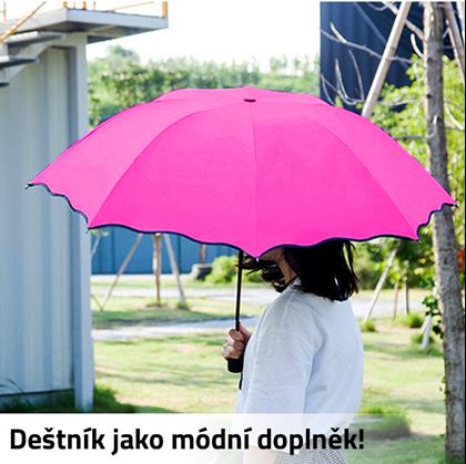 Obrazek z Magiczny parasol - ciemny róż