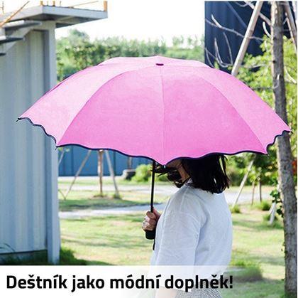 Obrazek z Magiczny parasol - jasnoróżowy