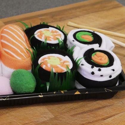 Obrazek z Wesołe skarpetki - sushi