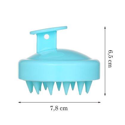 Obrazek z Masująca szczotka do mycia głowy