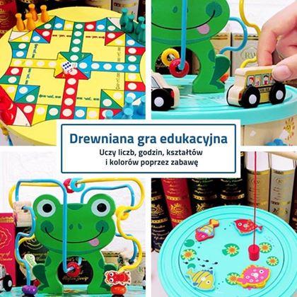 Obrazek z Drewniana zabawka edukacyjna