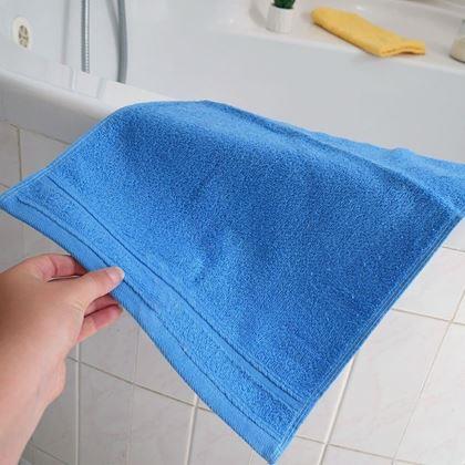 Obrazek z Mały ręcznik 100% bawełna - niebieski
