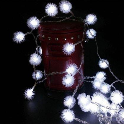 Obrazek z Świąteczny łańcuch świetlny - zimne światło
