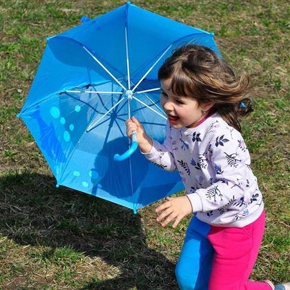 Obrazek z 3D parasol dla dzieci - rekin