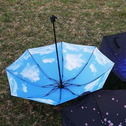Obrazek z Składany parasol - raj