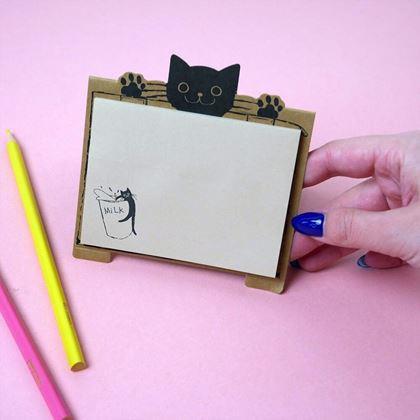 Obrazek z Notes z kartkami do wyrywania - kot