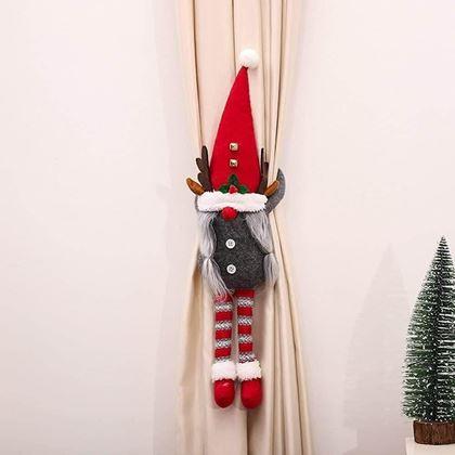 Obrazek z Klamra na zasłony - chochlik świąteczny