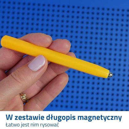 Obrazek z Tablica magnetyczna duża - niebieska