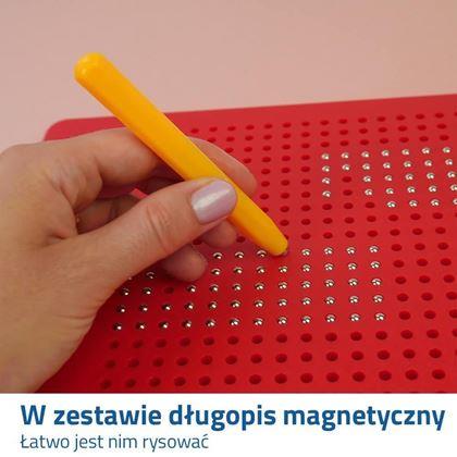 Obrazek z Tablica magnetyczna mała - czerwona