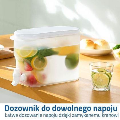 Obrazek z Dozownik napojów z kranikiem 3 l