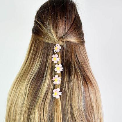 Obrazek z Spinki do włosów - wiśniowy kwiat