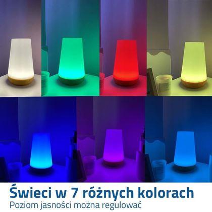 Obrazek z Inteligentna lampa LED zmieniająca kolor