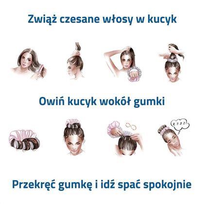 Obrazek z Elastyczna opaska do kręcenia włosów