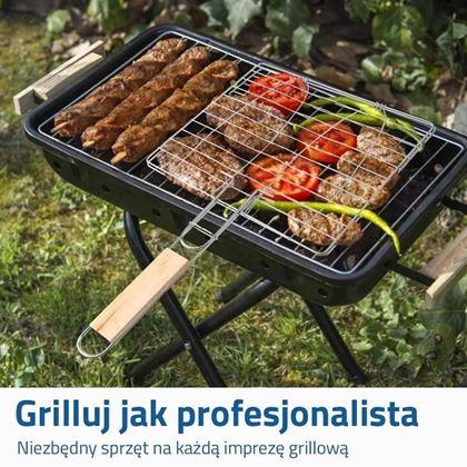 Obrazek z Obrotowy ruszt grillowy