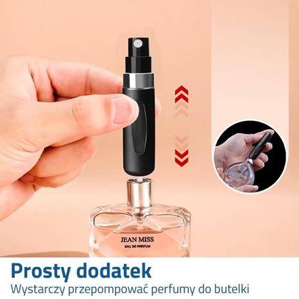 Obrazek z Wymienny atomizer do perfum - czarny