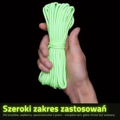 Obrazek z Świecący w ciemności sznurek