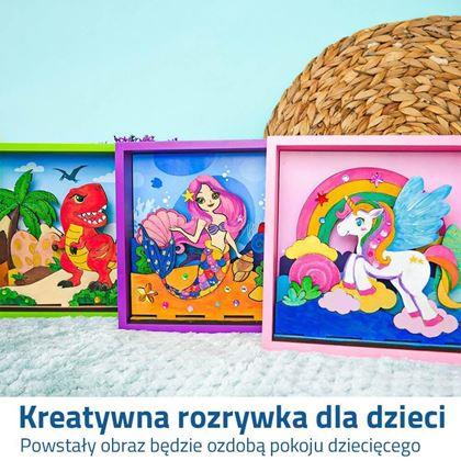 Obrazek z Zestaw do produkcji obrazów 3D- dinozaury