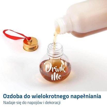 Obraz Ozdoby choinkowe 6szt. - DRINK ME