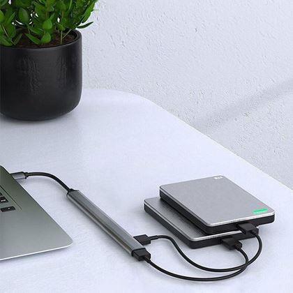 Obrazek z Adapter wieloportowy USB-C 7 w 1