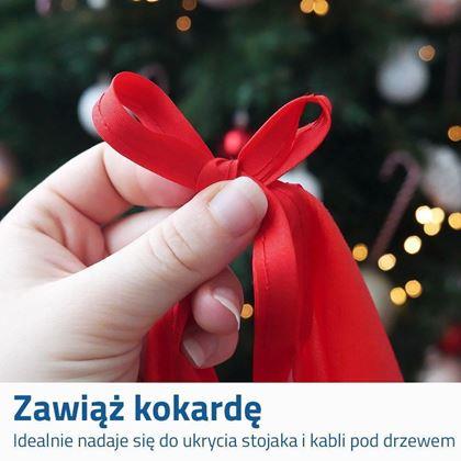 Obrazek z Spódnica pod choinkę - płatki śniegu