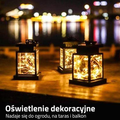 Obraz Wisząca latarnia solarna LED