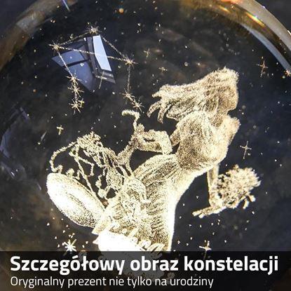 Obraz Świecąca kula LED znak zodiaku